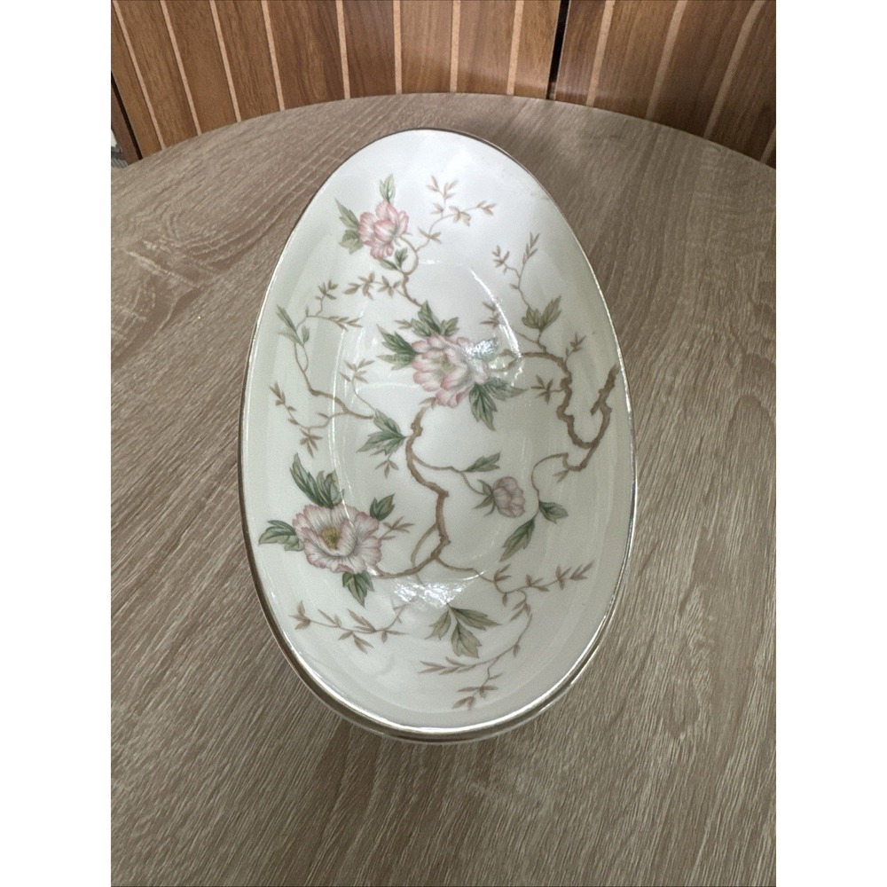 Vintage Noritake Fine China 10" Oval Bowl 5502 Chatham